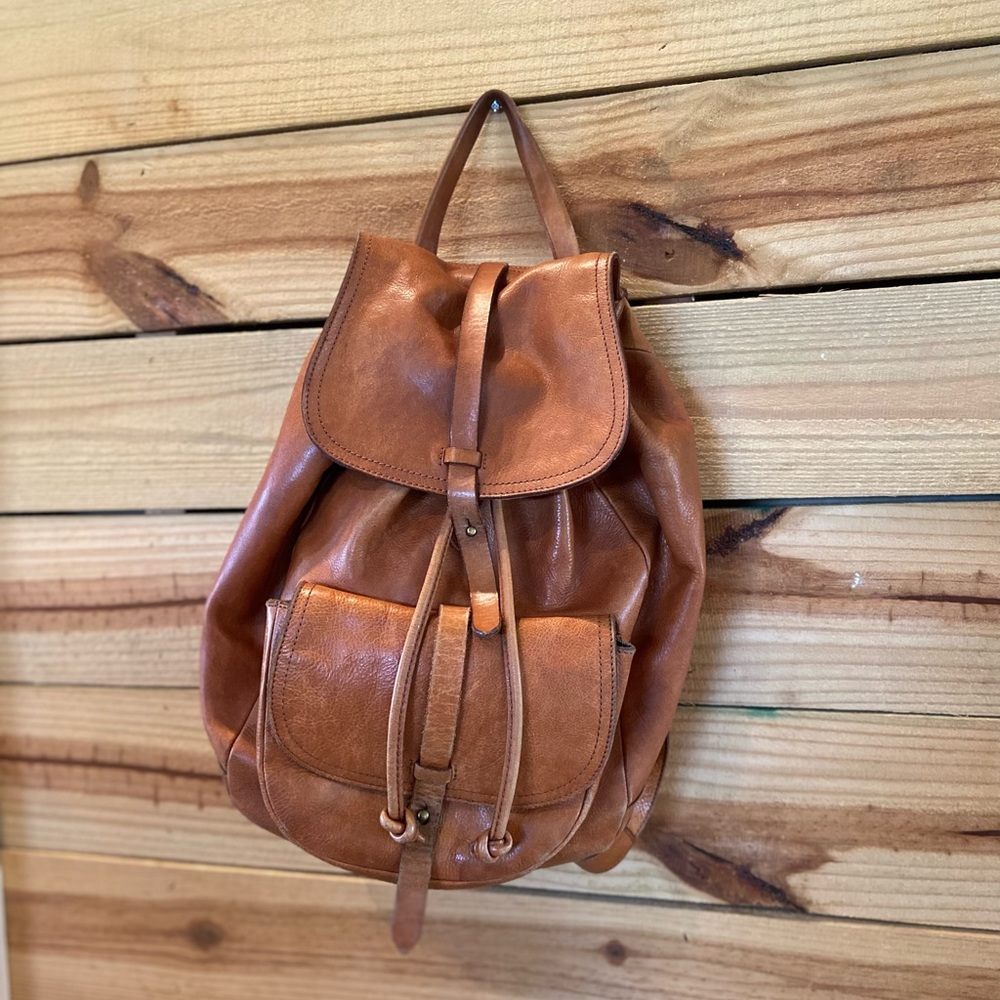 Madewell Leather Backpack